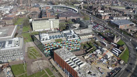 Continúa-El-Trabajo-En-El-Nuevo-Complejo-Hotelero-Hilton-En-La-Ubicación-De-Los-Edificios-Del-Ayuntamiento-De-One-Smithfield-Stoke-On-Trent-En-El-Corazón-De-La-Ciudad