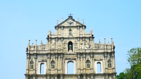 Macau-China---Circa-Motion-time-lapse-of-St