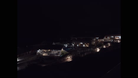 Time-lapse-shot-of-a-hotel-on-the-Caribbean-island-of-Tobago