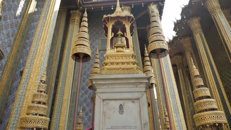 Sonnenuntergang-Nahe-Tempel-In-Bangkok,-Thailand