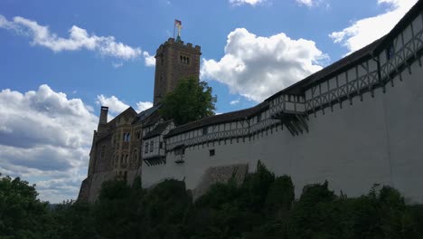 Plano-General-Del-Famoso-Castillo-De-Wartburg-En-Turingia-Junto-A-La-Ciudad-De-Eisenach