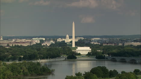 Horizonte-De-Washington-Dc-Desde-Arlington,-Virgina