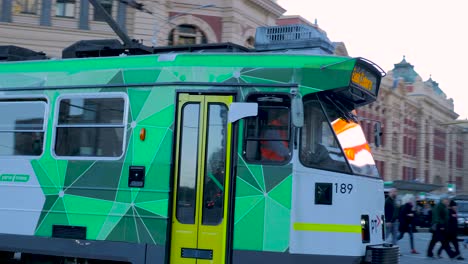 Flender-Stationsverkehr-Tagsüber