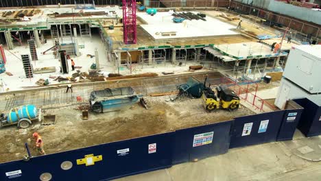 Drone-shot-of-building-under-Construction