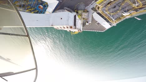 First-person-view-of-spinning-Booster-Ride-on-Brighton-Pier-UK