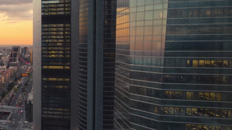 Views-from-Torre-Espacio-at-sunset