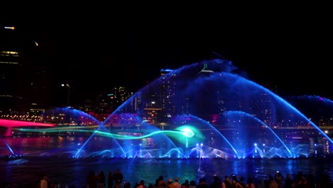 Lichtshow-Während-Des-Brisbane-Festivals-2018