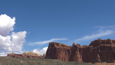 A-Wide-shot-of-the-reef-and-cliffs-at-Capitol-Reef-State-National-Park