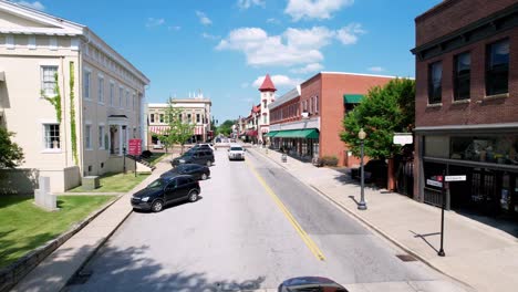 Pequeño-Pueblo-De-Estados-Unidos,-Pequeño-Pueblo-De-América-Newberry-Sc,-Newberry-Carolina-Del-Sur,-Ciudad-Natal-De-América