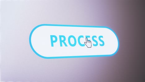 Proceso-Icono-Procedimiento-En-Línea-Botón-Clic-Ratón-Etiqueta-Etiqueta