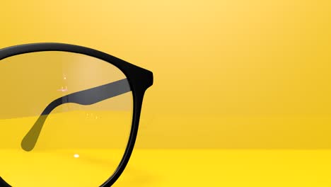 Schwarze-Brille,-Verschreibungspflichtiges-Sehvermögen