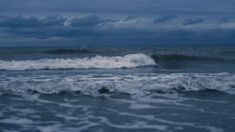 Storm-waves-crashing-landscape-background.-Ocean-water-thunder-splash-coast-line