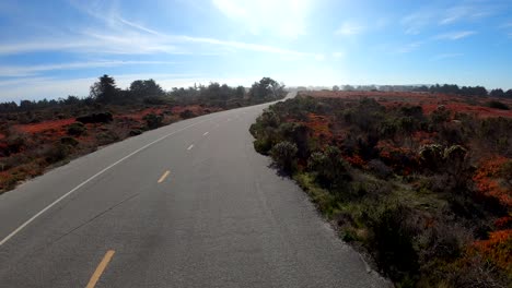 Freizeitradweg-An-Der-Küste-Von-Monterey