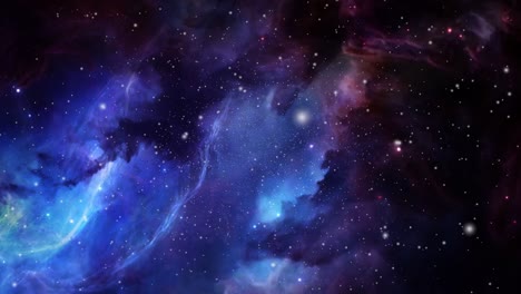 Acercar-A-La-Superficie-De-La-Nube-Nebulosa-En-El-Universo