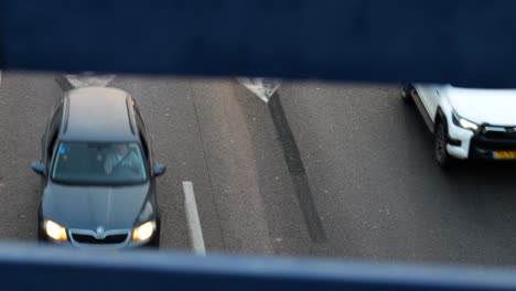 Sneaking-in-from-flyover-highway20-Ayalon-road-Tel-Aviv