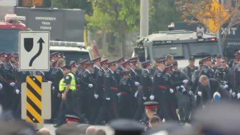 Procesión-Fúnebre-Por-El-Oficial-De-Policía-Caído-Andrew-Hong-Policía-De-Toronto