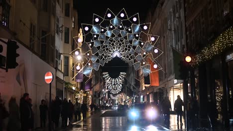 Vista-De-New-Bond-Street-Cerca-De-Navidad-Y-Año-Nuevo,-Londres,-Reino-Unido