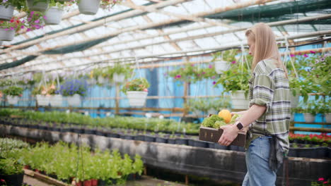 Young-Farmer-With-Vegetables-In-Farm