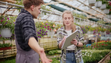 Farmer-Shouting-Colleague-In-Greenhouse