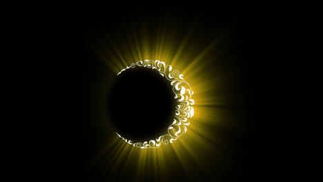 moon-sun-ray-flourish-loop-Animation-video-transparent-background-with-alpha-channel.