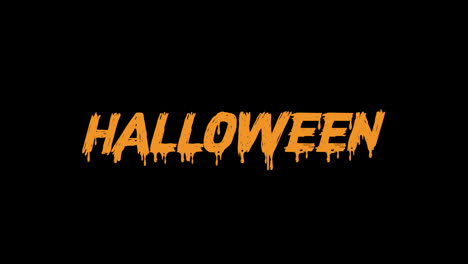 Happy-Halloween-text-title-animation-motion-graphics-video-transparent-background-with-alpha-channel