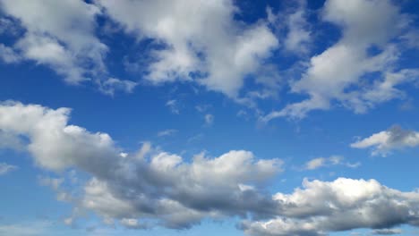 Right-to-left-shot-beautiful-cloudy-sky-with-different-blue-and-grey-shades
