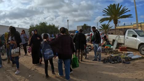 Midoun-Beliebter-Tunesischer-Markt-Von-Djerba-In-Tunesien