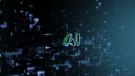 Artificial-Intelligence-Concept-Text-Reveal-Animation-with-Digital-Abstract-Technology-Background-3D-Rendering-for-AI,-Machine-Learning,-Technology,-Motion-Design-4k