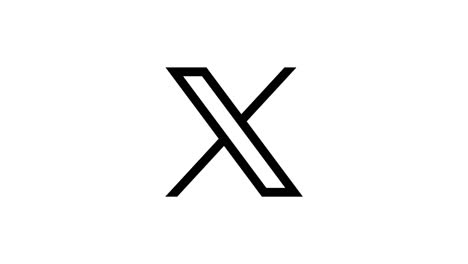 Schwarzes-„x“-Logo-Auf-Weißem-Hintergrund