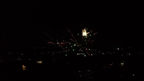 Fireworks-slowly-flying-towards-on-fourth-of-July