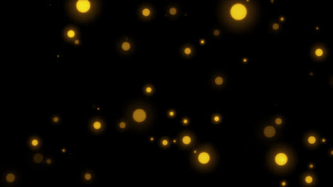 yellow-Light-Blinking-and-glowing-bokeh-effect-seamless-loop-Animation-video-transparent-background-with-alpha-channel.