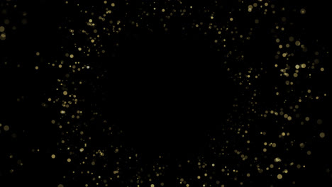 Particle-Glitters-circle-copy-space-loop-Animation-video-transparent-background-with-alpha-channel.