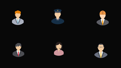 Benutzerpersonensymbole-Setzen-Animation-Mit-Transparentem-Hintergrund