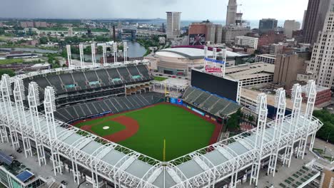 Progressive-Field-Ist-Ein-MLB-Stadion,-In-Dem-Die-Cleveland-Guardians-Spielen