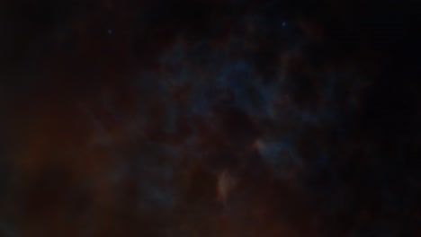 Space-travel-through-nebulas-and-stars.-Seamless-loop