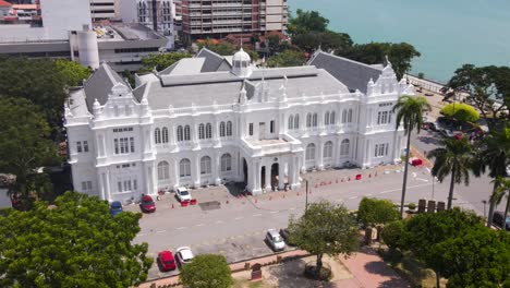 Aerial-View-Of-Penang-City-Hall