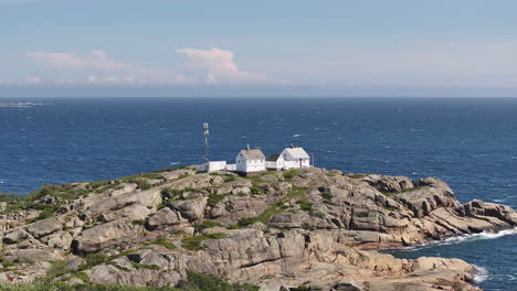 Astounding-Stavernsodden-Lighthouse-At-The-Coastal-Beacon-Of-Larvik-In-Norway