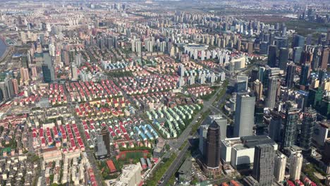 Shanghai-traffic-from-aerial-view
