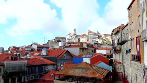 Static-view-of-Porto,-Portugal-cityscape-with-view-of-Miradouro-da-Vitoria