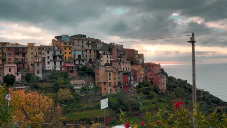Vista-De-Corniglia,-Cinque-Terre,-Italia