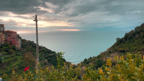 View-of-Corniglia,-Cinque-Terre,-Italy