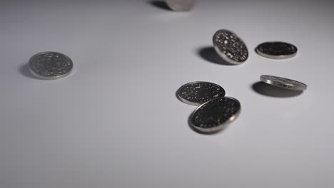 Lettische-Ein-Lat-Münzen