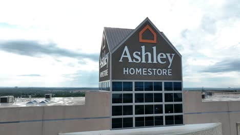 A-4K-Move-In-Cinematic-Drone-Shot-of-an-Ashley-Furniture-HomeStore-Global-Industry-Retail-Shopping-Decor-Accessory-Store-Located-in-Chicago-Illinois