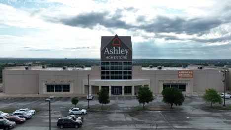 A-4K-Cinematic-Dolly-In-Drone-Shot-of-an-Ashley-Furniture-HomeStore-Global-Industry-Retail-Shopping-Decor-Accessory-Store-Located-in-Chicago-Illinois