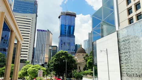 Der-Henderson-Wolkenkratzer-Im-Bau-Im-Zentrum-Von-Hongkong