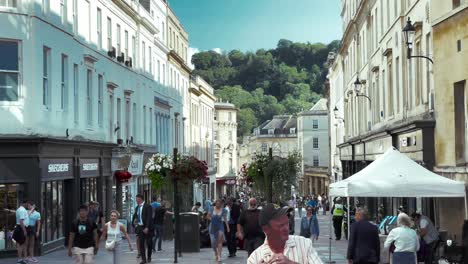 Bath,-UK---Immerse-yourself-in-the-architectural-wonders-of-Bath's-streets,-where-a-rich-tapestry-of-historical-facades-evokes-a-sense-of-timelessness-and-grandeur