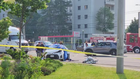 Car-Accident-Scene:-Toyota-Prius-vs
