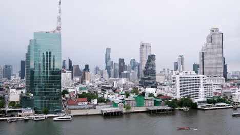 Geschäftsstadt,-Ansicht-Mit-Luftaufnahme-Der-Innenstadt-Von-Bangkok