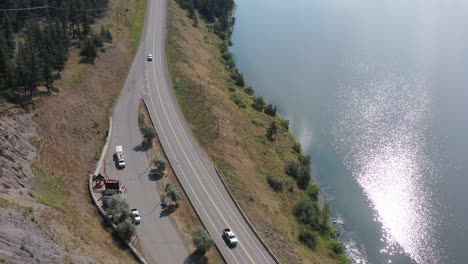 Discover-the-Serenity-of-Williams-Lake-and-the-Adjacent-Cariboo-Highway-from-Above