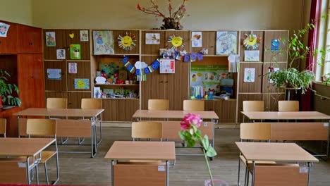 Unterrichtsumfeld-Für-Die-Bildung-Von-Schulkindern,-Petko-Slaveykov,-Grundschule